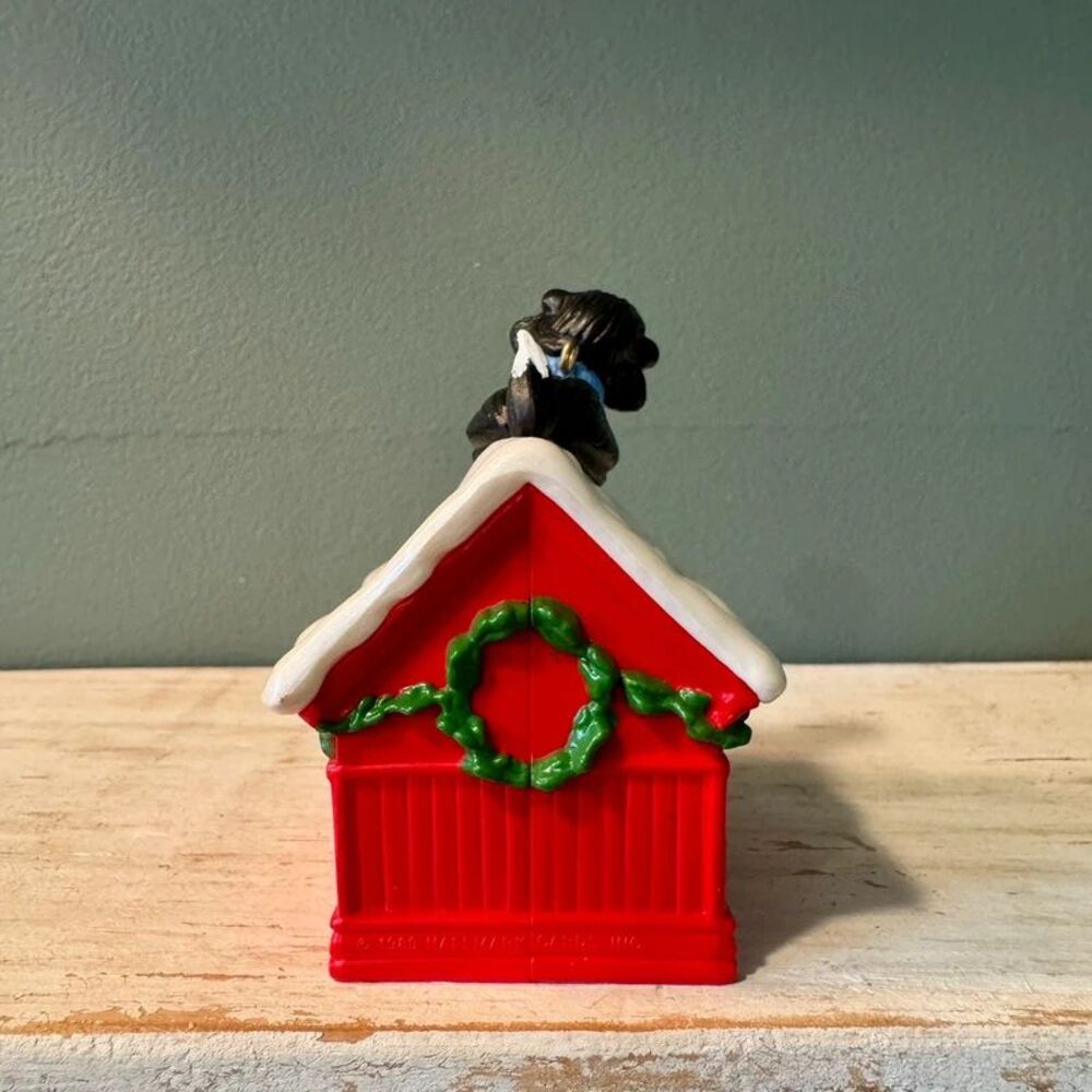 1989 Hallmark Lets Play Bobblehead Dog & Cat Vintage Christmas Keepsake Ornament - Picture 4 of 7